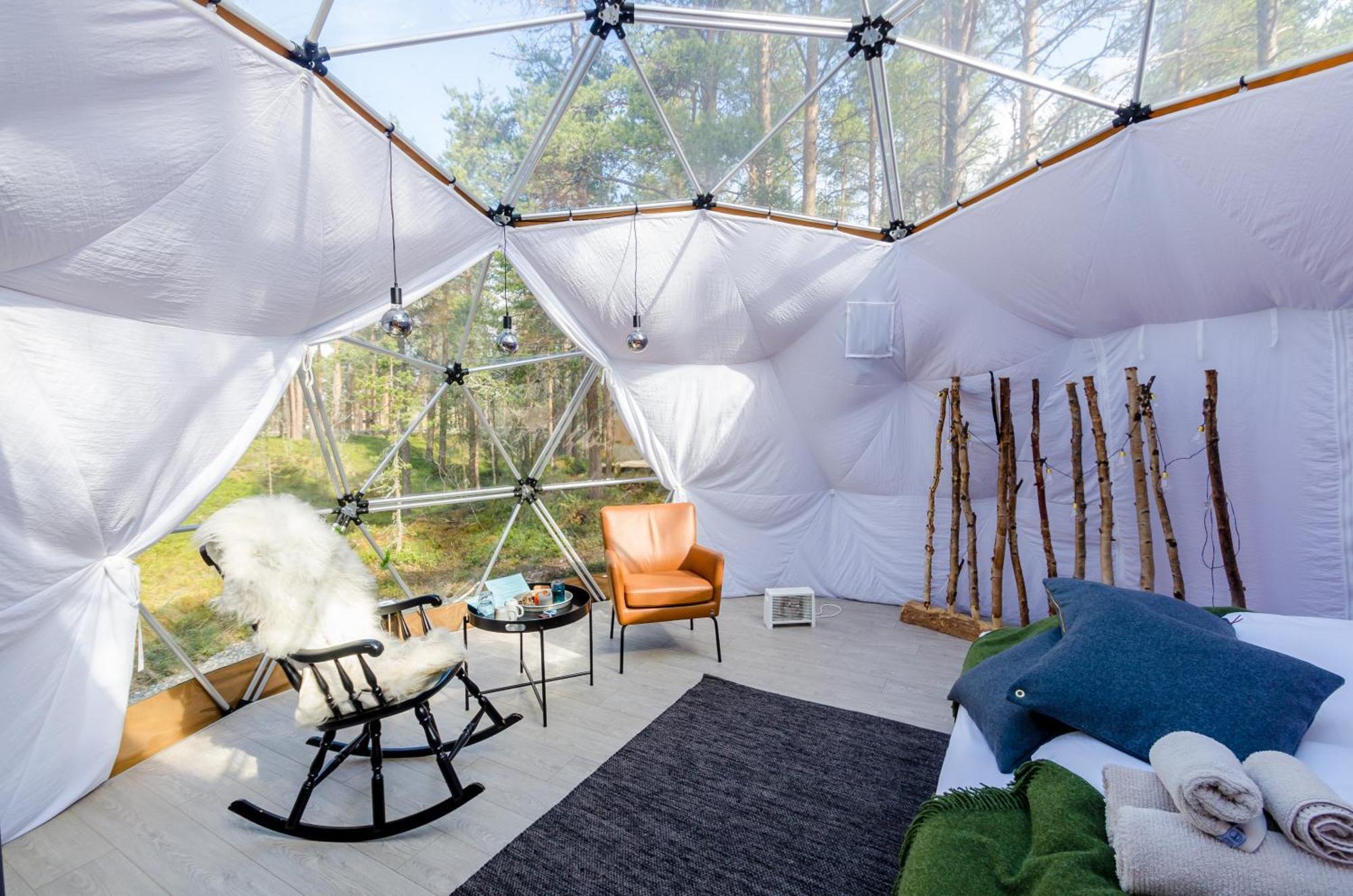 Glod Aurora Canvas Dome Alta Bagian luar foto