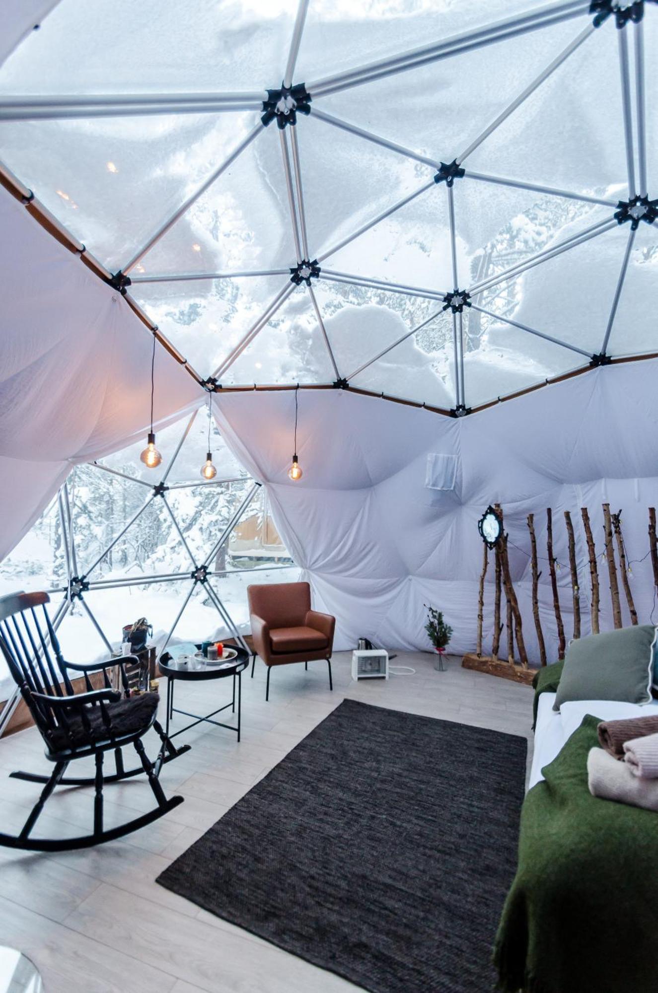 Glod Aurora Canvas Dome Alta Bagian luar foto