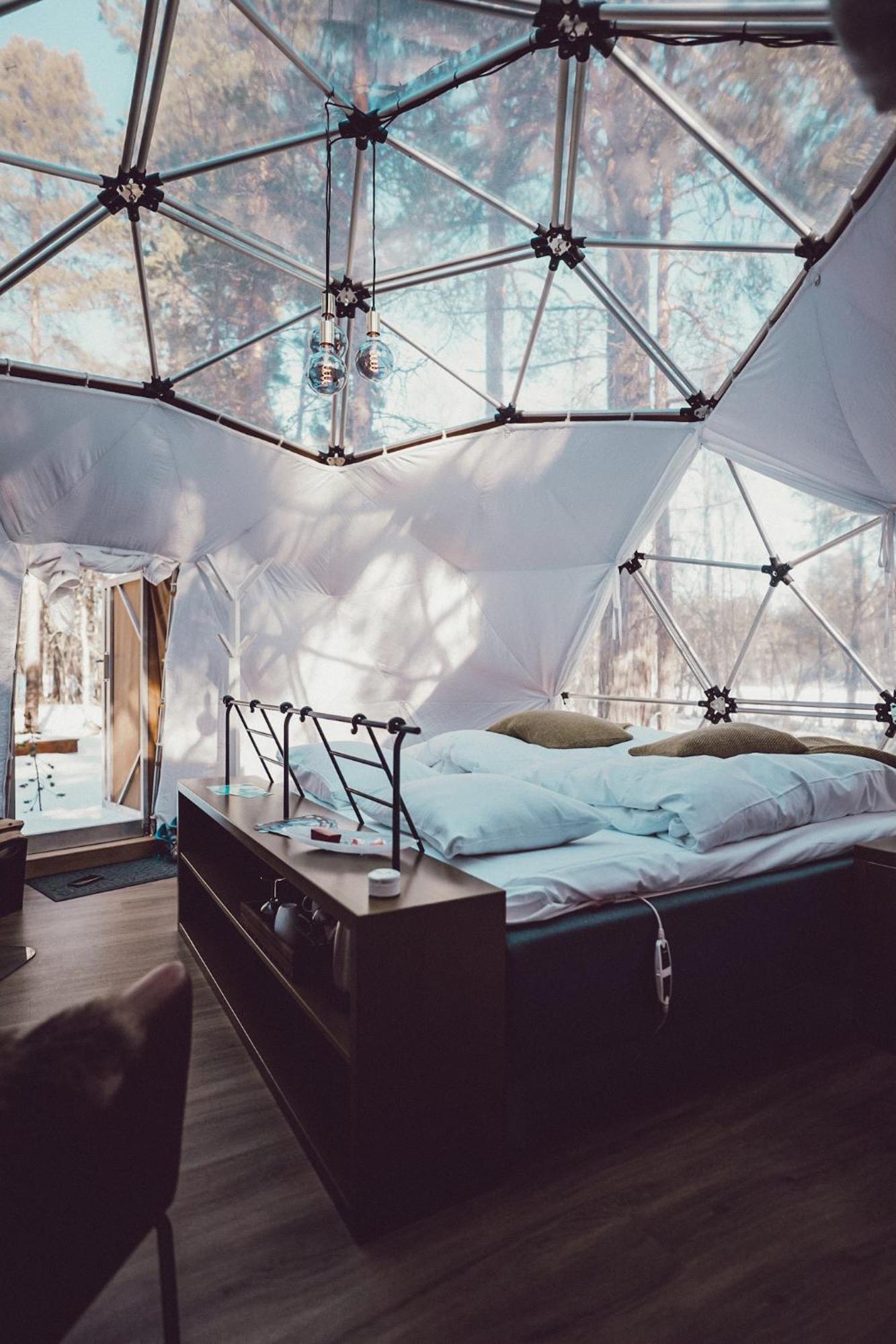 Glod Aurora Canvas Dome Alta Bagian luar foto